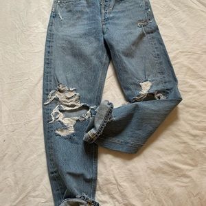 AGOLDE 90s jeans in fall out. Size 26.